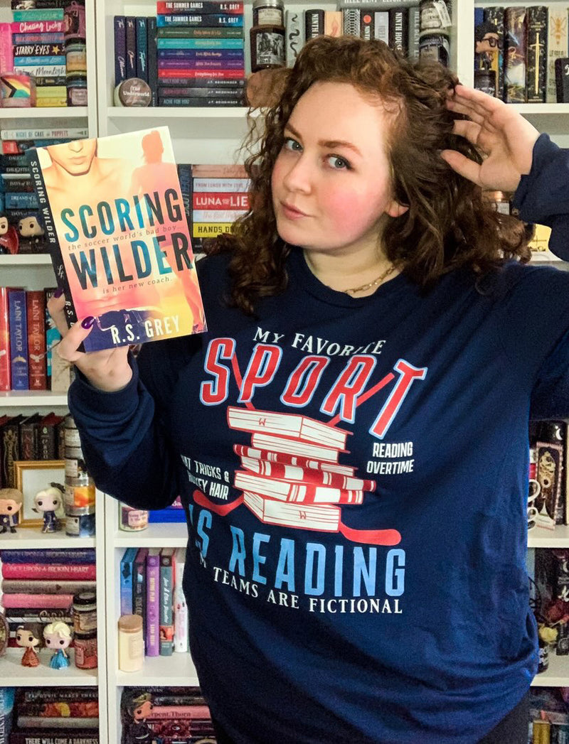 My Favorite Sport is Reading Unisex Long Sleeve Tee - Novel Grounds
