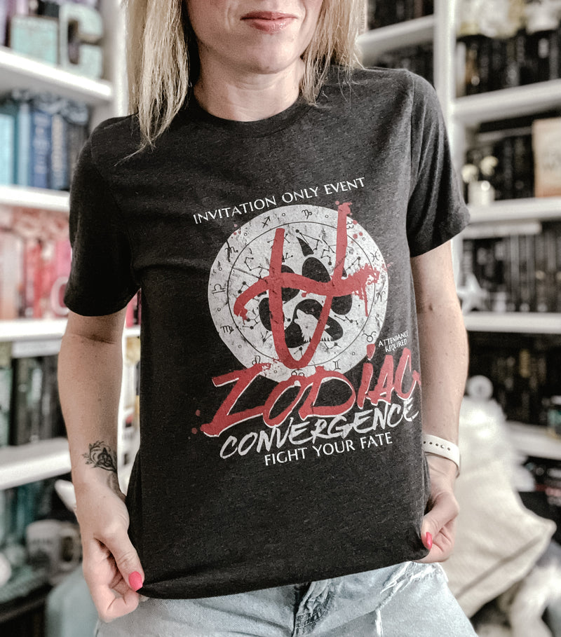 Elizabeth Briggs - Zodiac Wolves Convergence Unisex t-shirt