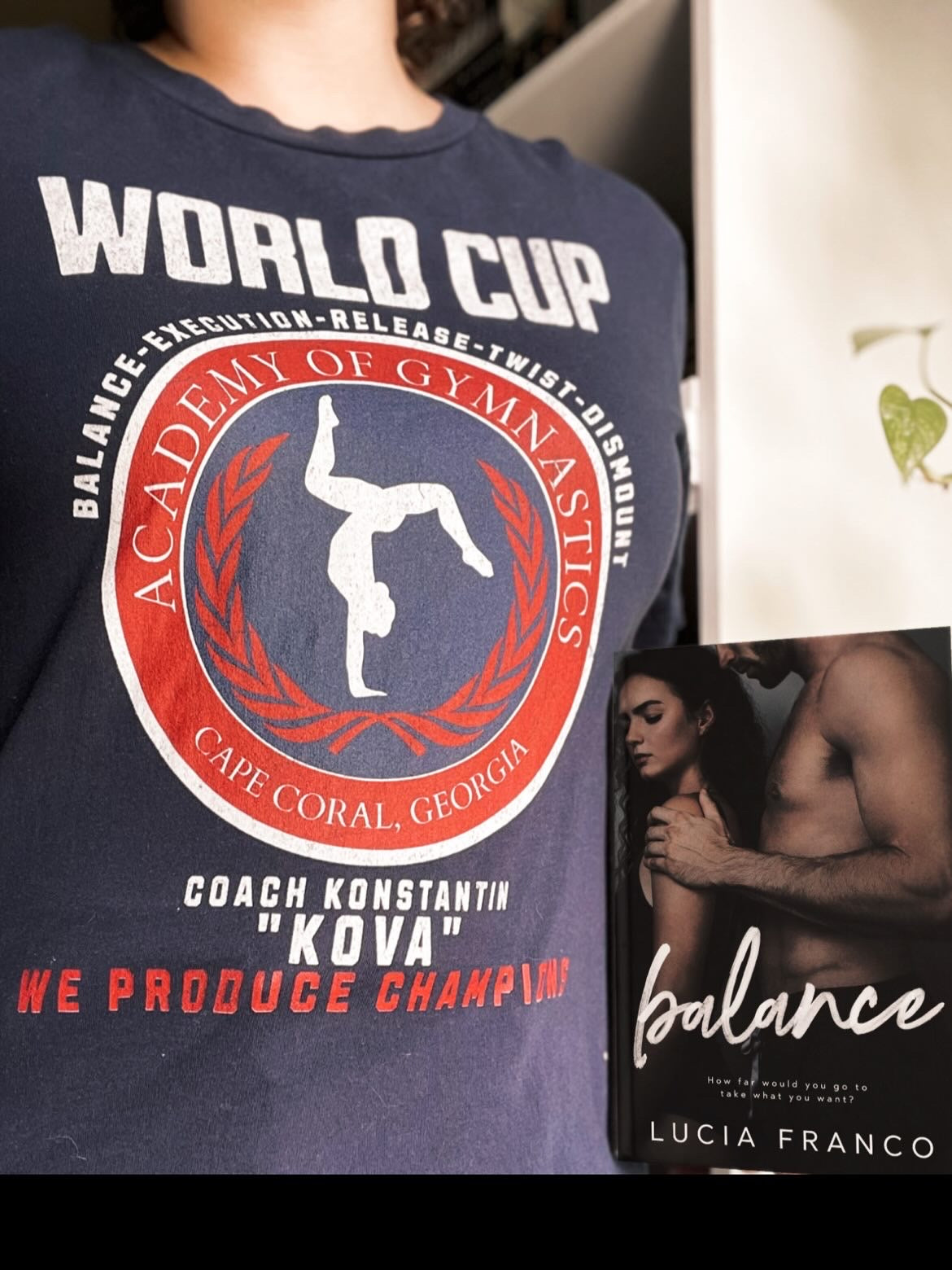 Lucia Franco- World Cup Gymnastics Unisex t-shirt - Novel Grounds