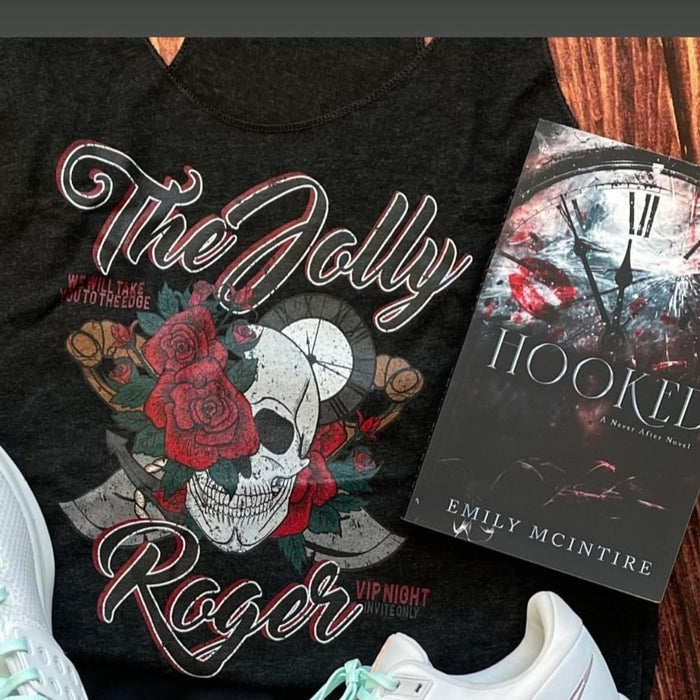 Emily McIntire - The Jolly Roger Unisex t-shirt - Novel Grounds