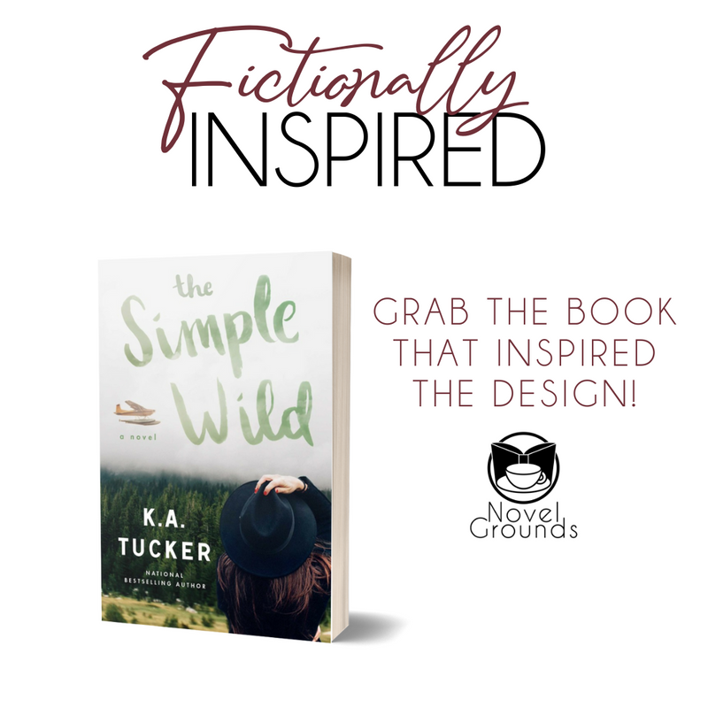 KA Tucker- The Simple Wild Novel Note-Digitally Signed Overlay Print