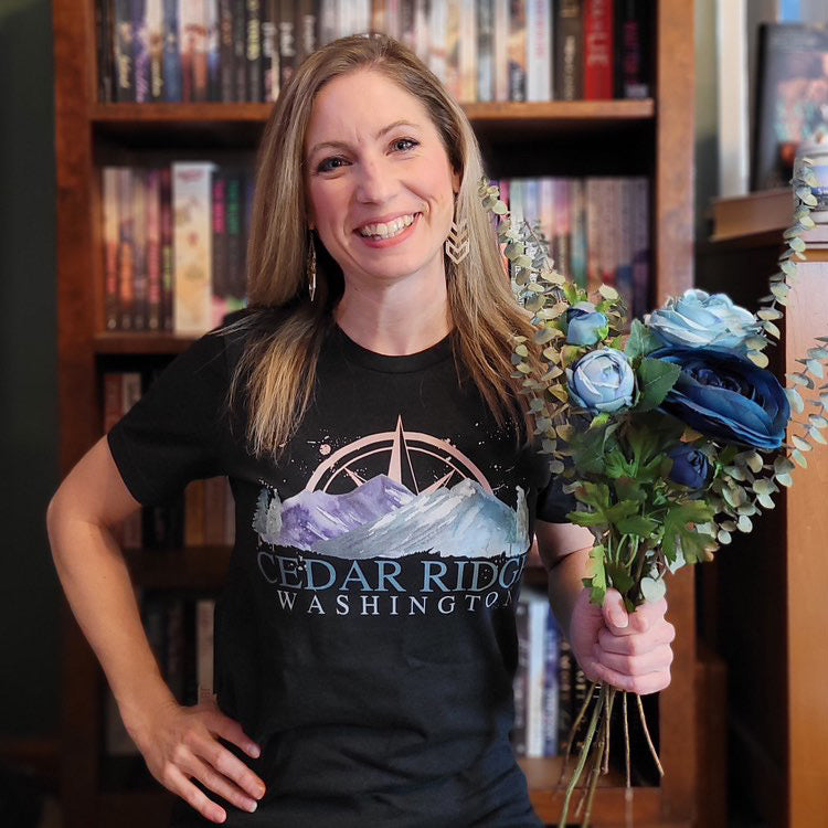 Catherine Cowles- Cedar Ridge Unisex t-shirt - Novel Grounds