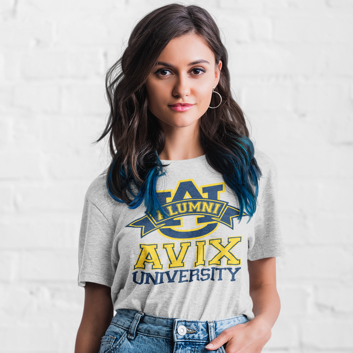 Meagan Brandy - Avix University Unisex T-Shirt - Novel Grounds